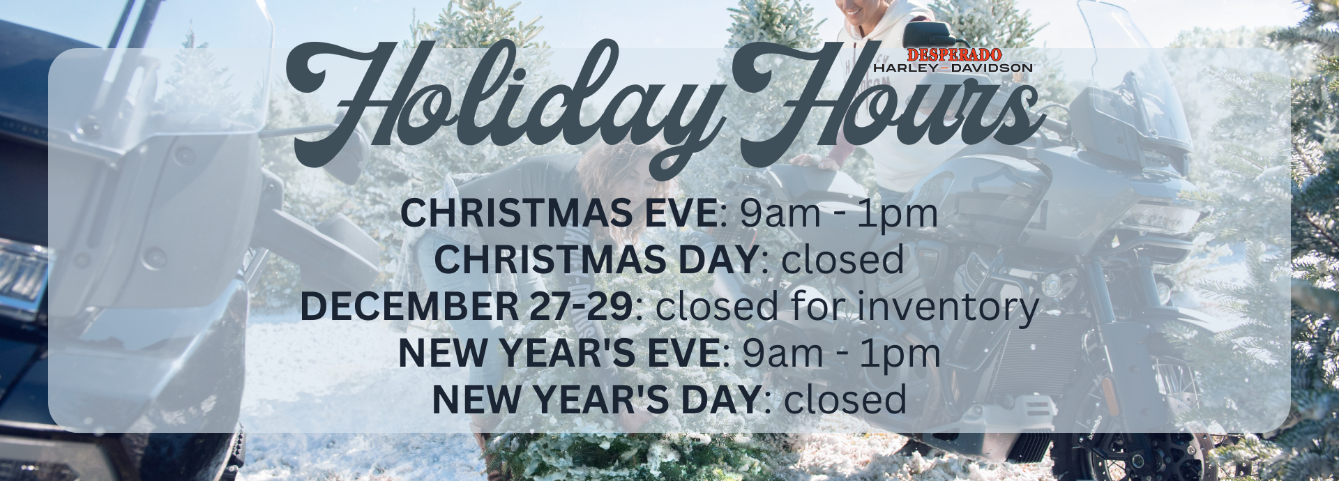 harley davidson hours